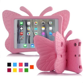 เคส EVA กันกระแทก ลายการ์ตูนผีเสื้อ 3D น้ําหนักเบา สําหรับ ipad 2 3 4 MINI 1 2 3 4 5 9.7 นิ้ว Air1 Air2 Pro 9.7 MINI 6 2021 8.3 A1566 A1567