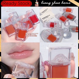 Ice Cherry ลิปสติก ลิปกลอส เนื้อลิขวิด แบบใส สีชมพู สีส้ม