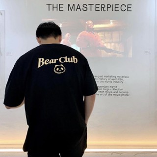 GP Bearclub Black #Oversize T-shirt Tee SML