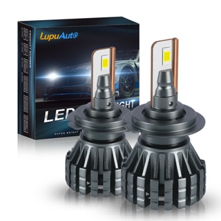 【Lupuauto】ไฟตัดหมอก Led H1 H4 H7 H11 Led CSP 1860SMD Led 9005 HB3 9006 HB4 9012 อุปกรณ์เสริม สําหรับรถยนต์ 2 ชิ้น