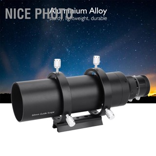 Nice photo 60mm Double Helical Focuser Guide Scope Finderscope สำหรับกล้องโทรทรรศน์ดาราศาสตร์