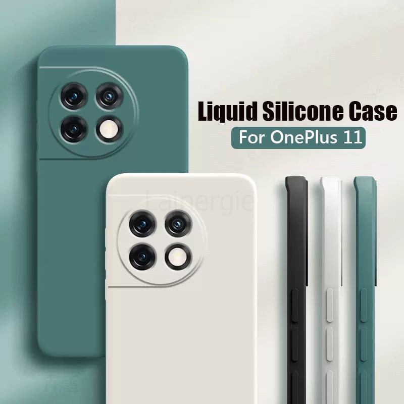 สําหรับ Oneplus 11 Oneplus11 5G แฟชั่น คู่รัก เคสนิ่ม เรียบ เรียบง่าย ป้องกันเลนส์กล้อง กันกระแทก ฝาหลัง