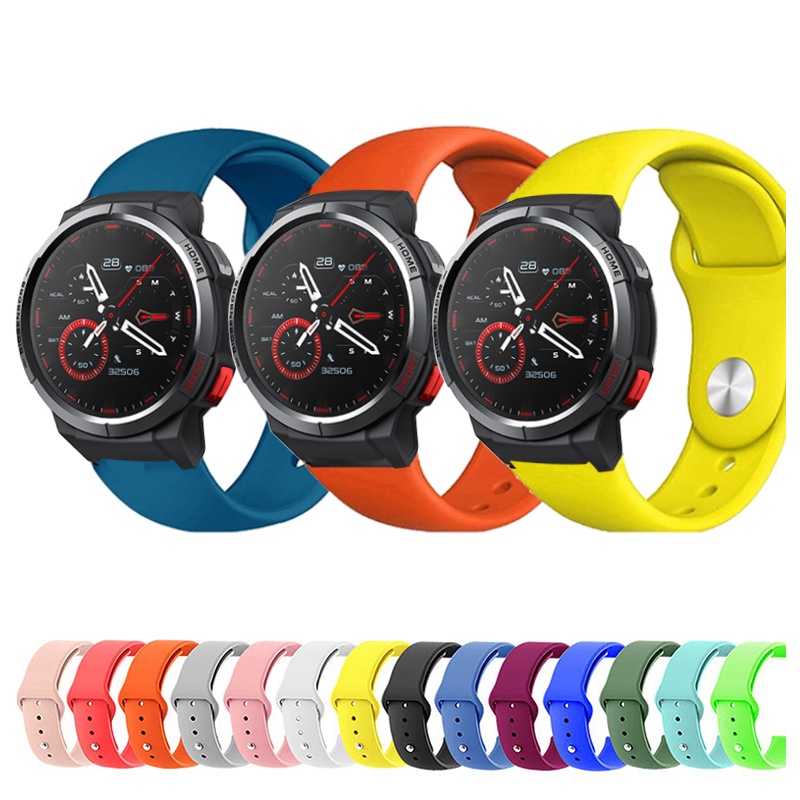สายนาฬิกาข้อมือซิลิโคน แบบเปลี่ยน สําหรับ Mibro Watch GS Pro Smart Watch