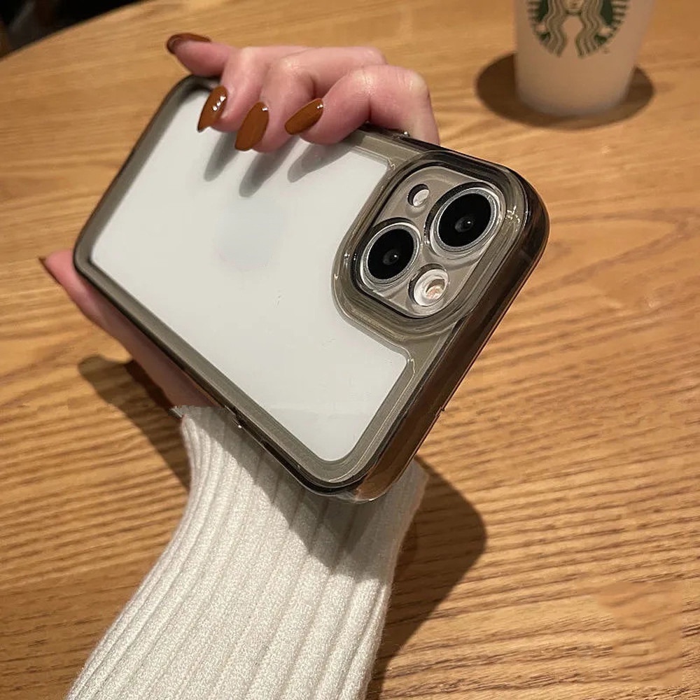 เคสโทรศัพท์ สําหรับ IPhone 14 13 16 15 12 11 Pro MAX XR 8 7 Plus X Xs MAX SE 20 แบบหนา ป้องกันเลนส์กล้อง กันกระแทก ราคา ถูกที่สุด ดีลบีเคเค แกลเลอรีภาพที่ 7