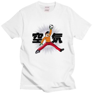 เสื้อยืดCotton T-Shirt Mens Air Goalkeeper Captain Tsubasa T Shirts Vintage Tshirts Novelty T Shirt Graphic Anime G_04