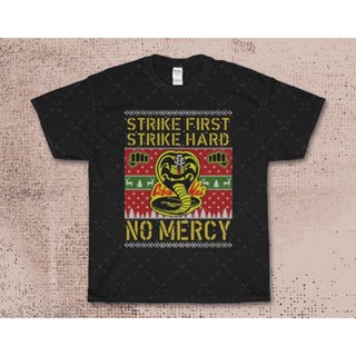 ขายดี!เสื้อยืด ลาย Cobra Kai ChristmasS-5XL