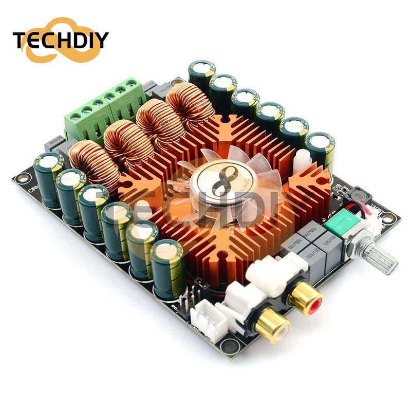 Tda7498e บอร์ดขยายเสียงสเตอริโอ HIFI พลังงานสูง 2.0 ช่องคู่ 2x160W Mono BTL220W