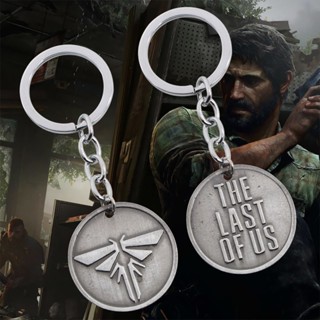 พวงกุญแจ จี้โลโก้ตัวอักษร The Last Of Us 2 Firefly Dogtag Joel Ellie สไตล์วินเทจย้อนยุค