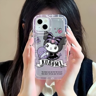 เคสโทรศัพท์มือถือ ลายคุโรมิน่ารัก สําหรับ iphone 14promax 11 13 12 7Plus X XS Max