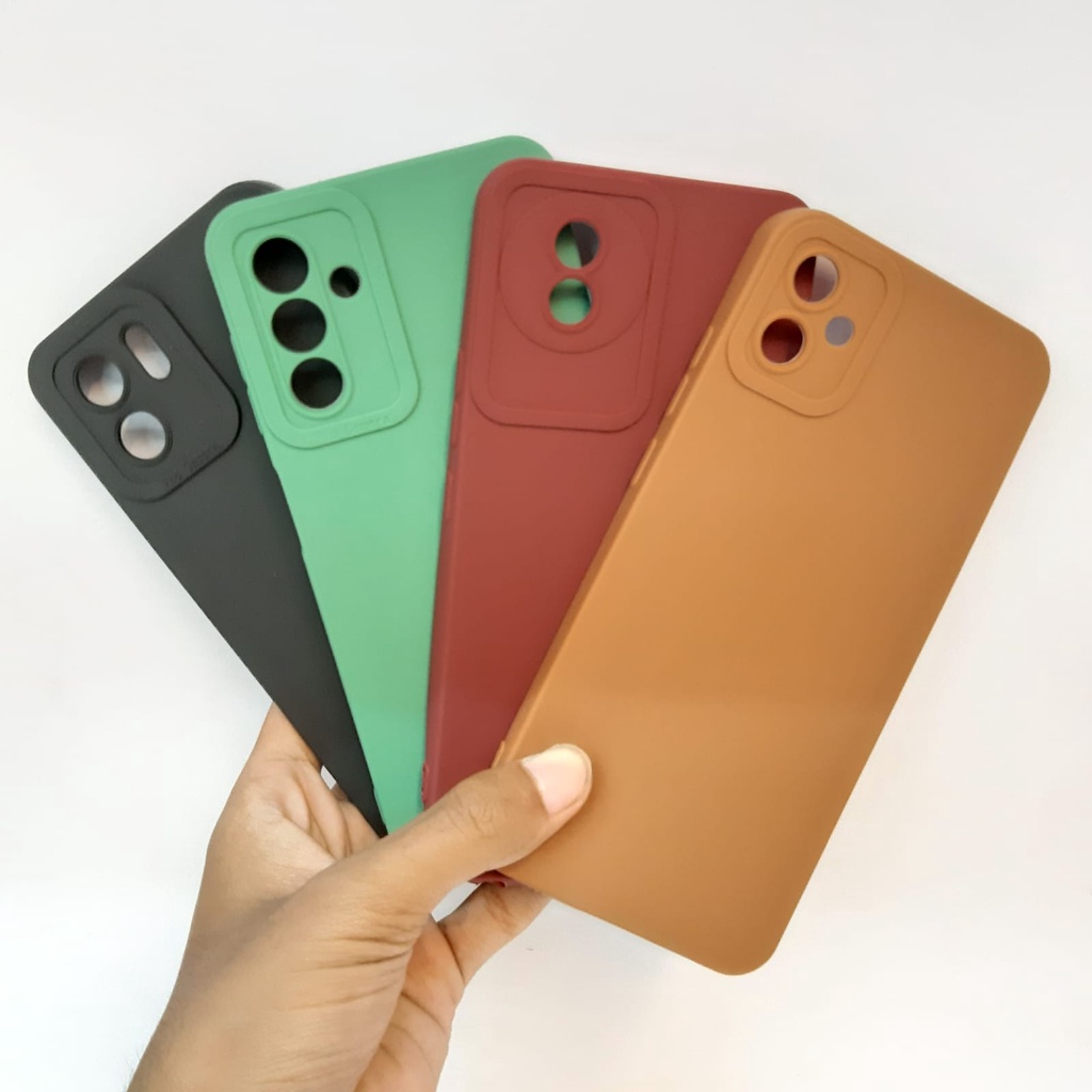 Softcase Luxury Pro กล้อง slim Sams M15 A06 A16 A05 A05S A04 A04e A04s A24 A34 A54 J2 PRO J5 PRO J6 