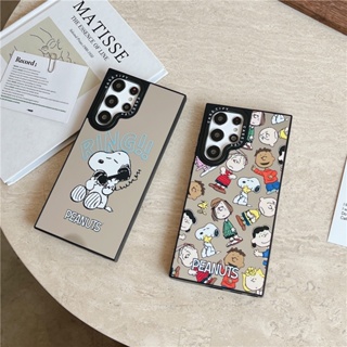 CASETIFY【Snoopy Friends】เคสโทรศัพท์มือถือ TPU กันกระแทก ลายการ์ตูนถั่วลิสง สําหรับ Samsung Galaxy S23 Ultra S23 Plus S22 Ultra