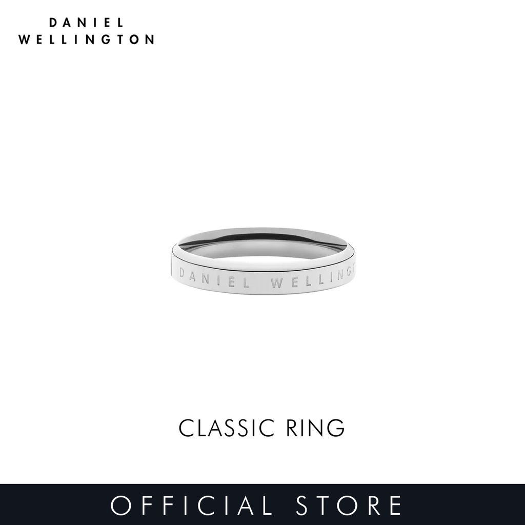 Daniel Wellington แหวน CLASSIC RING 54มม สีเงิน