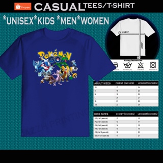Kids and Adult Fashion Pokemon Go Design Print T-Shirt_07