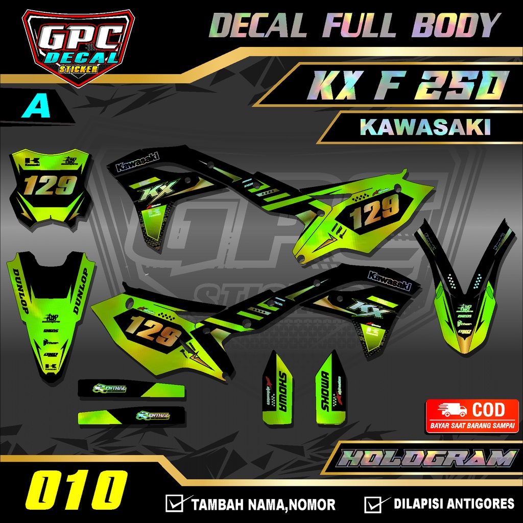 DECAL KX F 250 Sticker FULL BODY