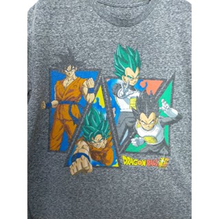 เสื้อยืด มือสอง ลายการ์ตูน อนิเมะ Dragon Ball Z อก 44 ยาว 28