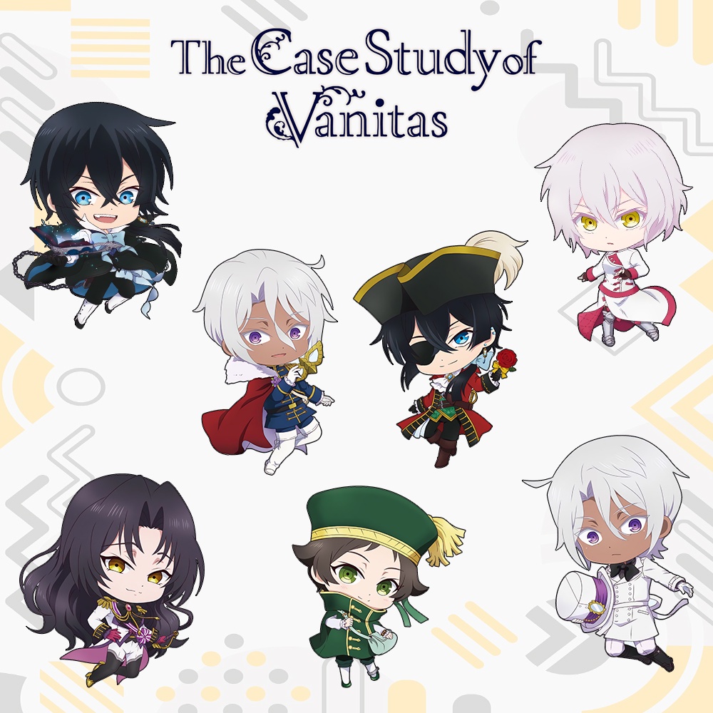 GANTUNGAN Vanitas no Karte Keychain - อะนิเมะ The Case Study of Vanitas พวงกุญแจ - อะคริลิค Ganci