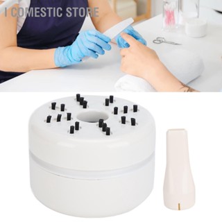 I Comestic Store Mini Tabletop Nail Crumb Sweeper แบบพกพาเดสก์ท็อปเครื่องดูดฝุ่นเล็บสำหรับ Home Office Manicure