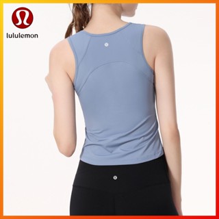 Lululemon ใหม่ เสื้อกล้าม แขนกุด นุ่ม สําหรับเล่นโยคะ ฟิตเนส 1326