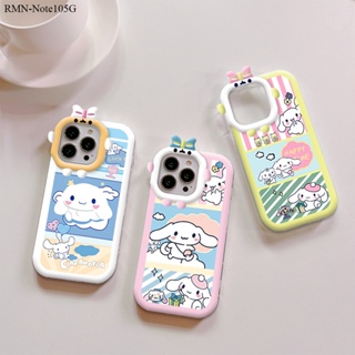 Xiaomi Redmi Note 11 11S 10 10S 9 9T 9S Pro Pro+ 5g สำหรับ Case Cartoon Cinnamoroll Pattern เคส เคสโทรศัพท์ เคสมือถือ Full Cover Phone Cases Soft Casing