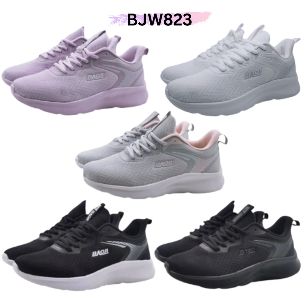 🔹ขายด่ว☀️Baoji รองเท้าผ้าใบหญิง รองเท้าผ้าใบบาโอจิ รุ่น BJW823 (XREN)