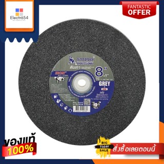 GREY หินเจียรสีเทา D SUMO 36K 8x1 นิ้วGREY ALUMINUM OXIDE GRINDING WHEEL D SUMO 36K 8X1IN
