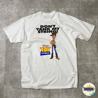 Toy Story Woody YANK MY STRING Vintage T-Shirt_05