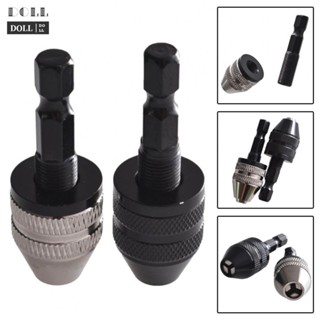 【DOLLDOLL】Drill 2pcs Set Adaptor Bit Converter Corrosion Resistance Good Strength