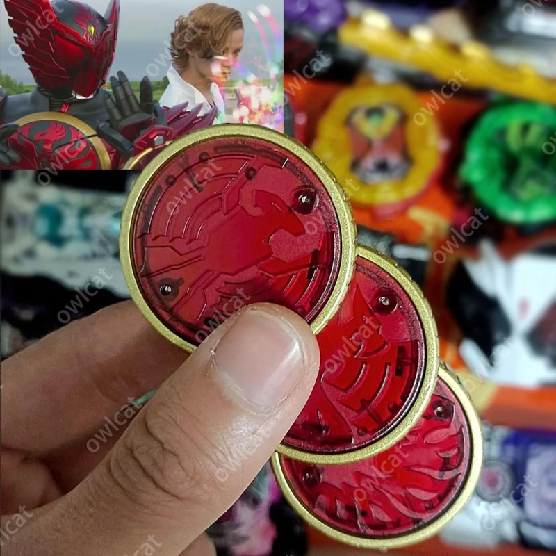 รีวิว ชุดเหรียญ Taka Kujaku Condor Coins Core Medal (NO Chip CSM size) Set Ankh Kamen Rider OOO