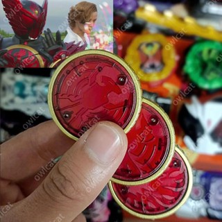 ชุดเหรียญ Taka Kujaku Condor Coins Core Medal (NO Chip CSM size) Set Ankh Kamen Rider OOO TaJaDol Combo Form Masked Rider OOO Fire Greeed-Birds System Coin Packed in Box Model