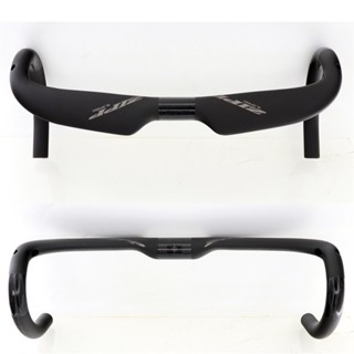 Zipp แฮนด์บาร์จักรยาน คาร์บอนไฟเบอร์ สีดํา Sl-70 Aero 31.8 มม. DECAL