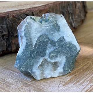 Genuine Stone Moss Agate Rough Stone / Top High Quality Rough Stone / Raw Stone For Healing Chakra