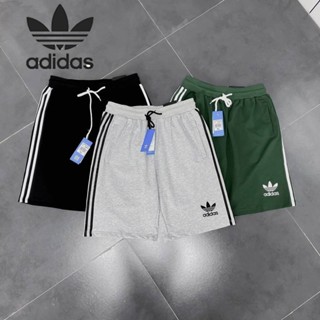 Adidas ของแท้ 100% กางเกงขาสั้นลําลอง ทรงหลวม ระบายอากาศ เข้ากับทุกการแต่งกาย สําหรับผู้ชาย ผู้หญิง