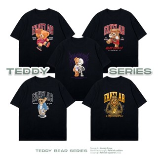 Fakelab Ts Teddy Series/Kaos Bear/Tshirt Bear/Skate Rapper Boxing Skull Basket_02