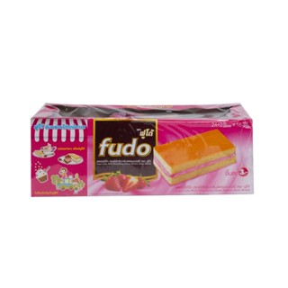 ฟูโด้เลเยอร์เค้กสตรอเบอรี่ X24FUDO 16 กรัมLAYER CAKE STRAWBERRY16G.X24