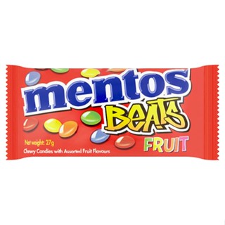 เมนทอสบีสท์ กรัมMENTOS ฟรุต 27BEATS FRUIT27 G.