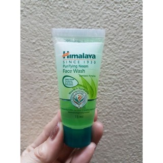 Himalaya Purifying Neem Face Wash 15 ML.ผลิตภัณฑ์ล้างหน้า หิมาลายา