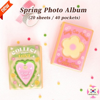 [Daiso Korea] Spring 2023 photo card album (20 sheets / 40 pockets), Photo Album, Collect Book, Call Book, Idol