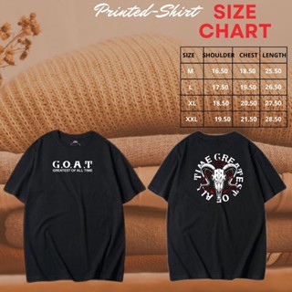 Goat Oversized Tshirt Graphic Streetstyle Unisex Clothing Cotton for Men and Women_02