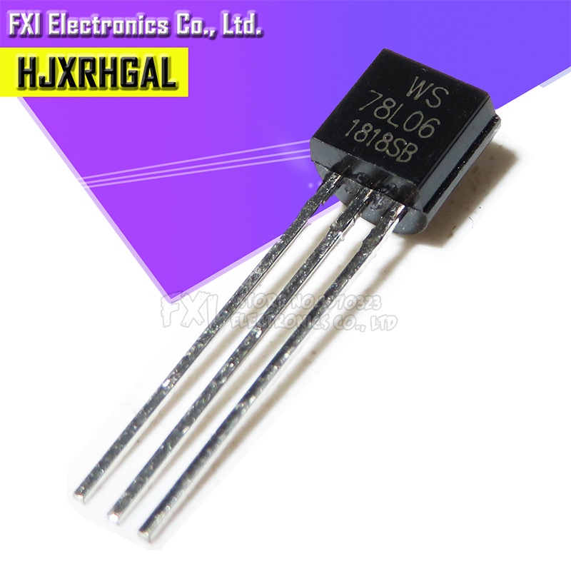 100PCS 78L06 78L06 TO92 A78L06 TO-92 ใหม่
