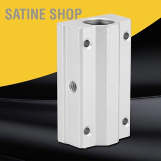 SaTine Shop 1Pcs 22mm อลูมิเนียมอัลลอยด์รางยาว Linear Motion Ball Bearing Slide Bushing