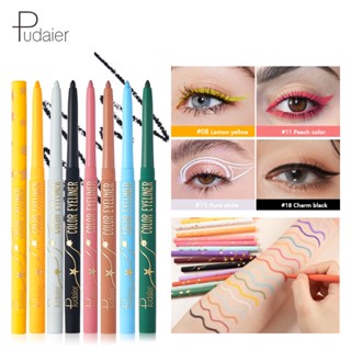 Pudaier พร้อมส่ง ปากกาอายไลเนอร์เจล กันเหงื่อ ติดทนนาน 18 สี