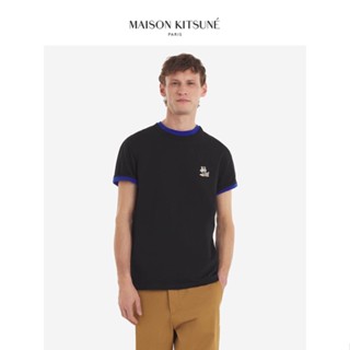 Mason Ktsunes เสื้อยืดแขนสั้น คอกลม พิมพ์ลายสุนัขจิ้งจอก เรียบง่าย แฟชั่นฤดูใบไม้ผลิ ฤดูร้อน