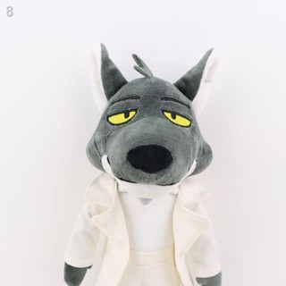 พร้อมส่ง♚สินค้าใหม่ข้ามพรมแดน The Bad Guys badass alliance plush toy Mr. Wolf ตุ๊กตาตุ๊กตาหมาป่า