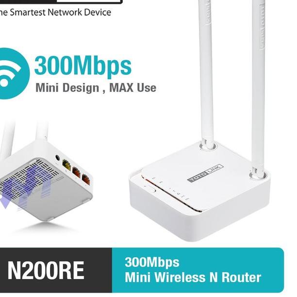 ♢ เราเตอร์ Totolink N200RE - เราเตอร์ Totolink Wireless N Mini 300Mbps ☄