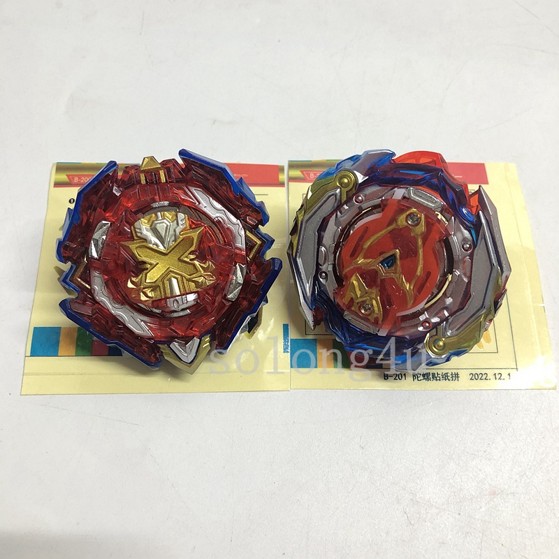 MQ Single Spinning Tops Burst B-200 Xiphoid Xcalibur B-201 Zest Achilles ของเล่นสําหรับเด็ก