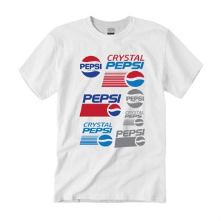 [COD]PEPSI T SHIRT COCA COLA STREET DRINK VINTAGE เสื้อยืด คอกลม ผ้า COTTON 100% S - 5XL  ใส่ได้ทั้ง ชาย หญิงS-5XL