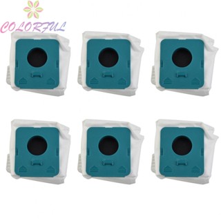 【COLORFUL】6Packs Vacuum-Cleaner Dust Filter-Bag Fits For Samsung BESPOKE Jet VCA-ADB95