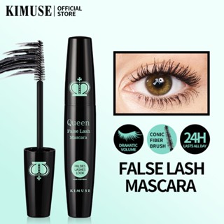 KIMUSE 3 Style Mascara Natural Curling Volumizing Thick Eyelash Waterproof Sweatproof Non-smudge Long-lasting Eyelash Primer Eye Makeup TALLER