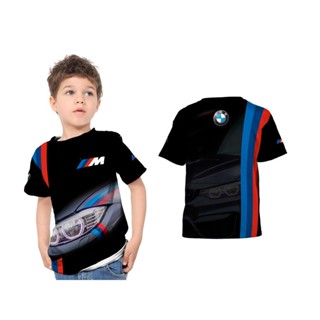 เสื้อยืด พิมพ์ลายรถยนต์ Bmw M3 2s5 สําหรับเด็ก