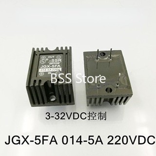 โซลิดสเตทรีเลย์เซนเซอร์ JGX-5FA 014 5A 220V DC 10 ชิ้น ต่อล็อต